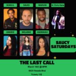 Saucy Saturday Comedy Show 7:30p  I  Karaoke @10pm